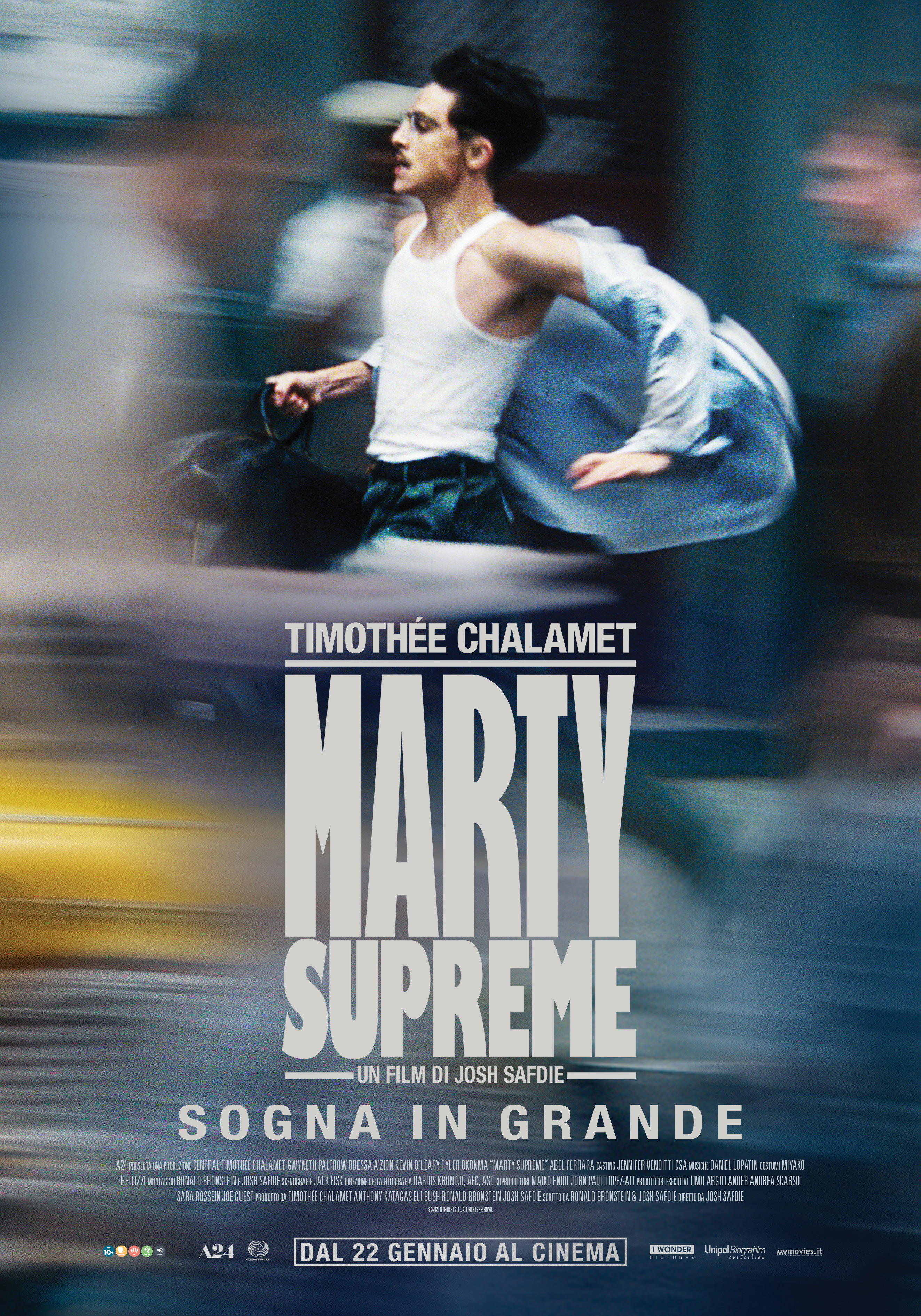 Marty Supreme (Sogna in Grande poster)